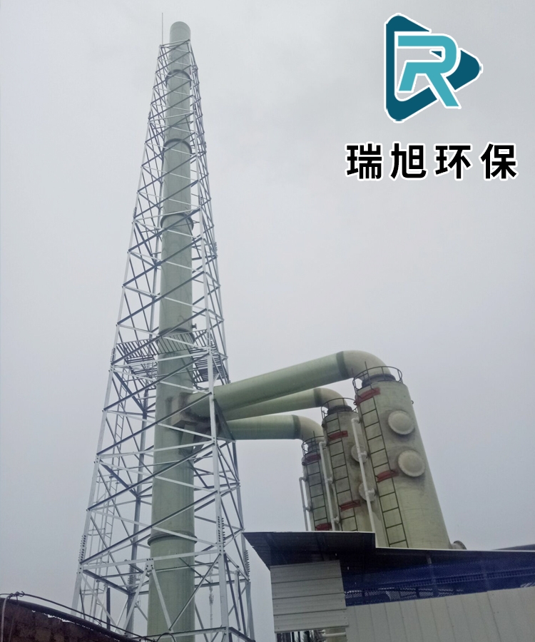 北京大型玻璃钢烟筒